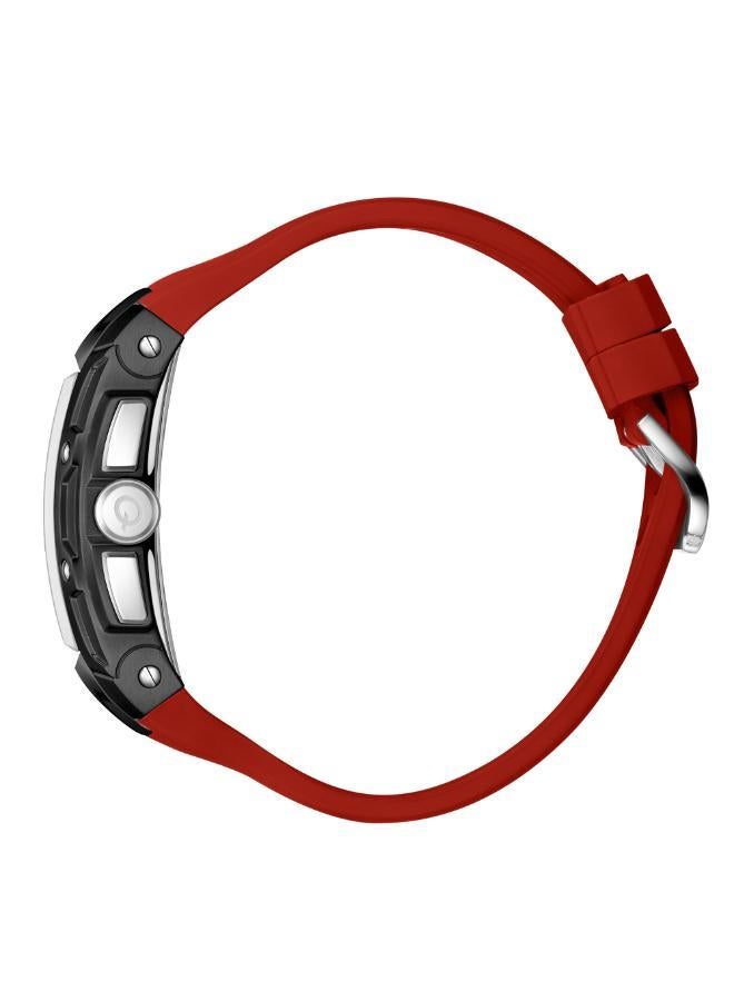 Quantum Men's Silicone Analog Watch HNG1161.058 - 43.5 mm - Image 3